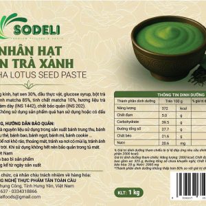 Nhân hạt sen tra xanh
