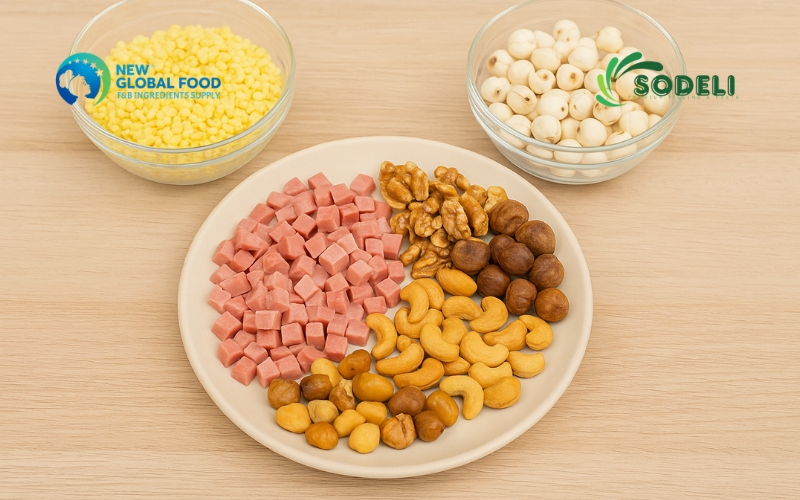 Các nguyên liệu cần có để làm nhân bánh