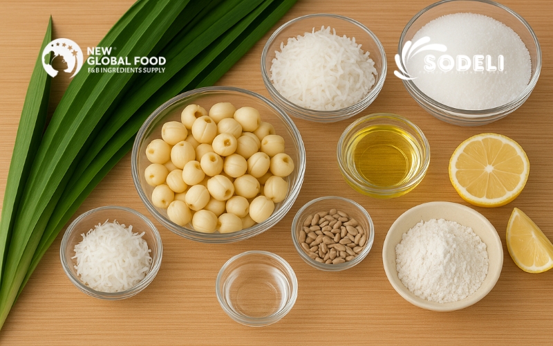 Chuẩn bị nguyên liệu Chuẩn bị nguyên liệu