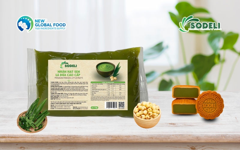 Nhân hạt sen lá dứa