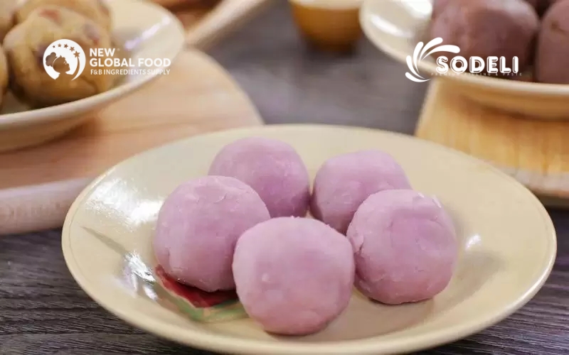 Cách làm nhân bánh trung thu hạt sen khoai môn