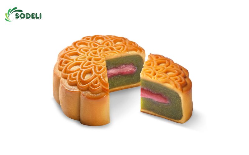 Nhân trà xanh matcha kết hợp đậu đỏ Nhân trà xanh matcha kết hợp đậu đỏ