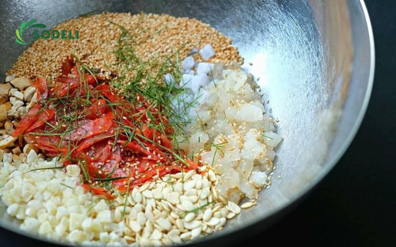v Cách làm nhân bánh trung thu truyền thống