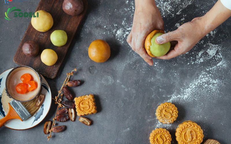 cách làm nhân bánh trung thu hiện đại