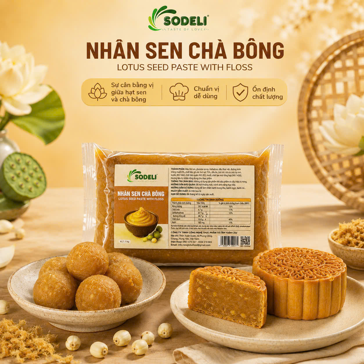 Nhan sen cha bong (2)