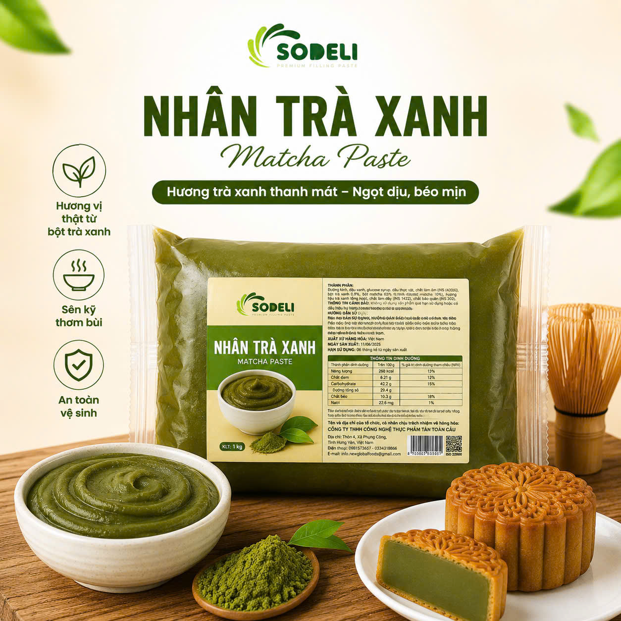 Nhan tra xanh