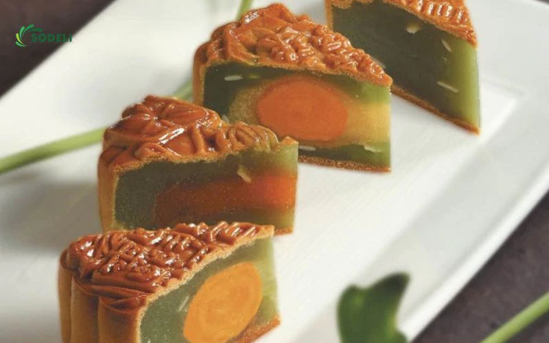 Màu sắc nhẹ nhàng, giúp bánh dễ tạo thiện cảm