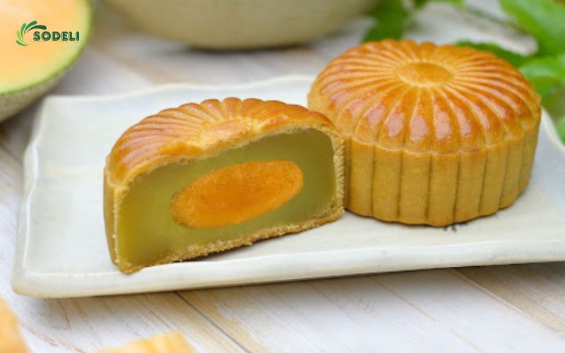 Cách chế biến nhân bánh trung thu hương vị dưa lưới tại nhà