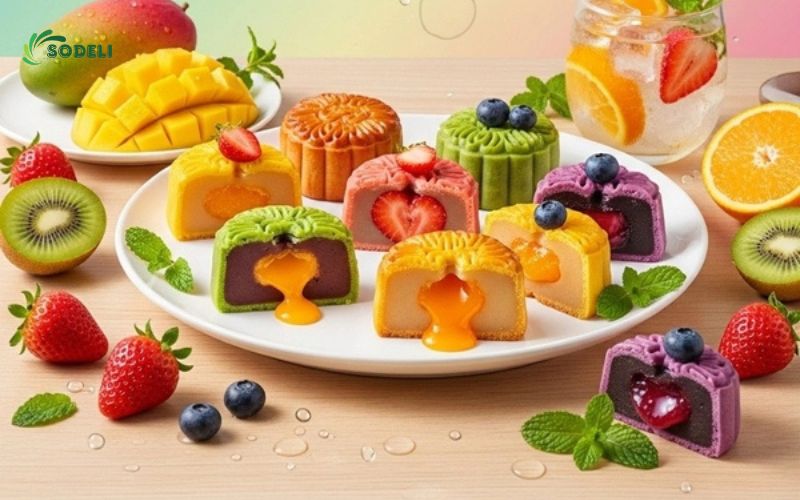 Các loại nhân bánh trung thu trái cây Các loại nhân bánh trung thu trái cây