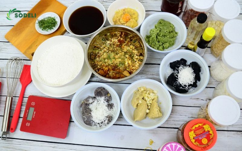 nguyên liệu làm nhân bánh trung thu nguyên liệu làm nhân bánh trung thu