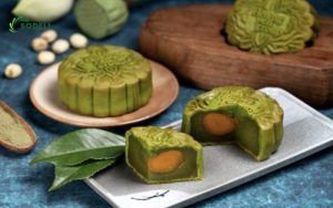 nhân bánh trung thu trà xanh