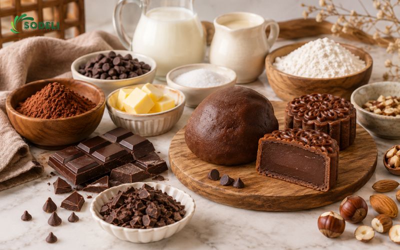 Nguyên Liệu Làm Nhân Chocolate Bánh Trung Thu Chuẩn Vị Nguyên Liệu Làm Nhân Chocolate Bánh Trung Thu Chuẩn Vị