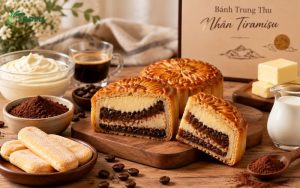 nhân tiramisu bánh trung thu
