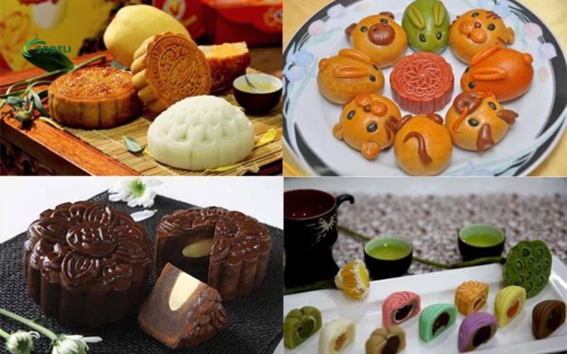 nhân bánh trung thu truyền thống và hiện đại