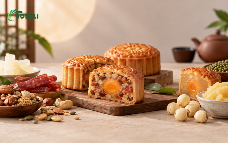 Nhân bánh trung thu trái cây và truyền thống 2 Nhân bánh trung thu trái cây và truyền thống 2