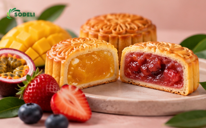 Nhân bánh trung thu trái cây và truyền thống 3 Nhân bánh trung thu trái cây và truyền thống 3
