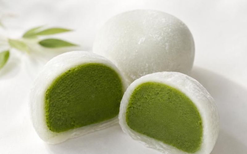 Bánh Mochi dẻo lạnh nhân matcha