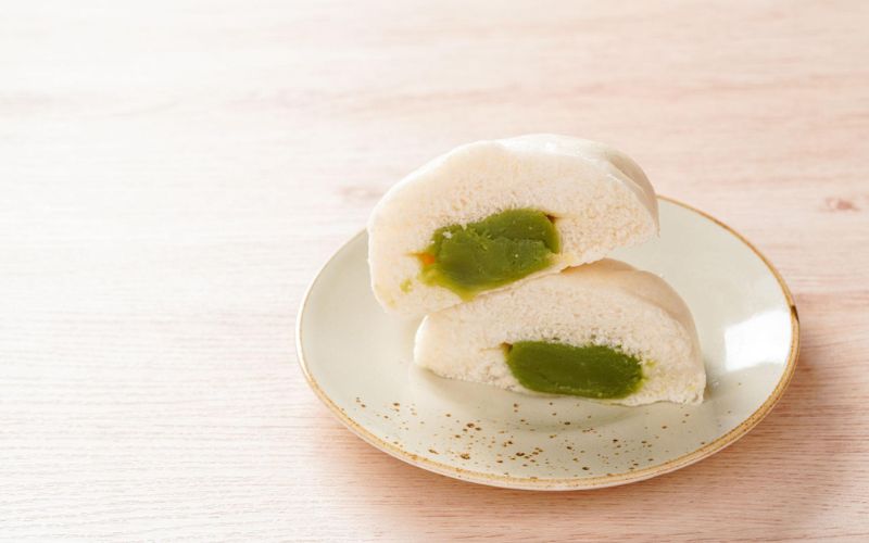 các món làm từ nhân trà xanh