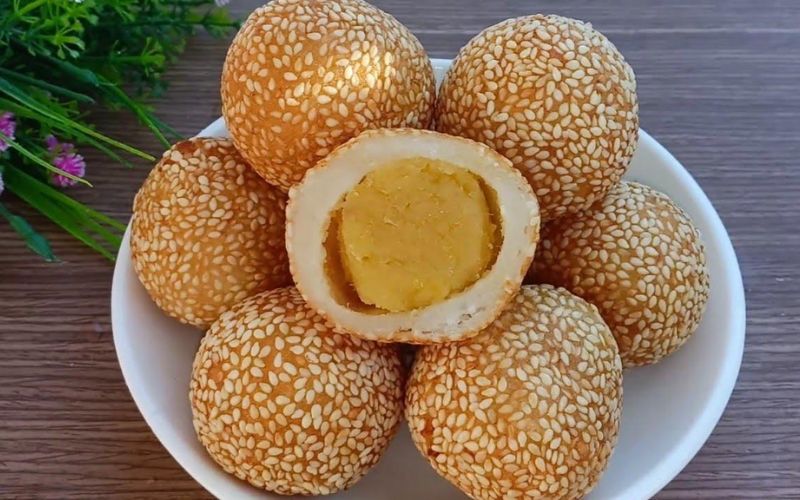 món làm từ nhân bánh đậu xanh